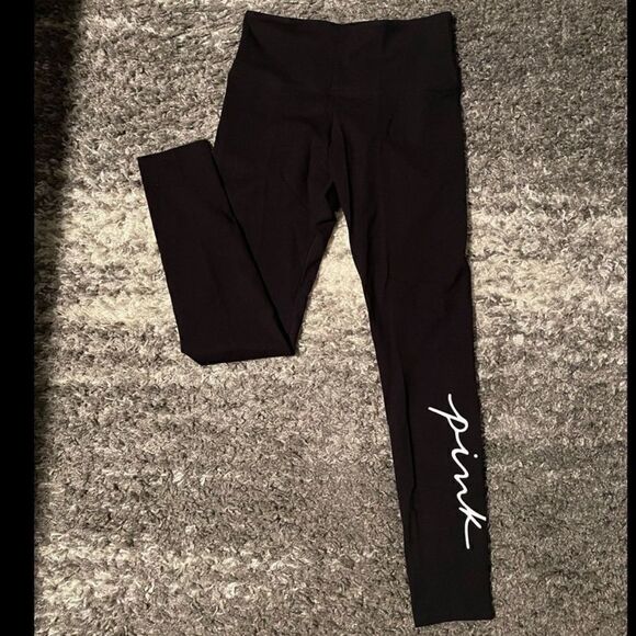 NWT PINK Victoria’s Secret Campus Long Sleeve T-Shirt and Leggings Set - Picture 7 of 11